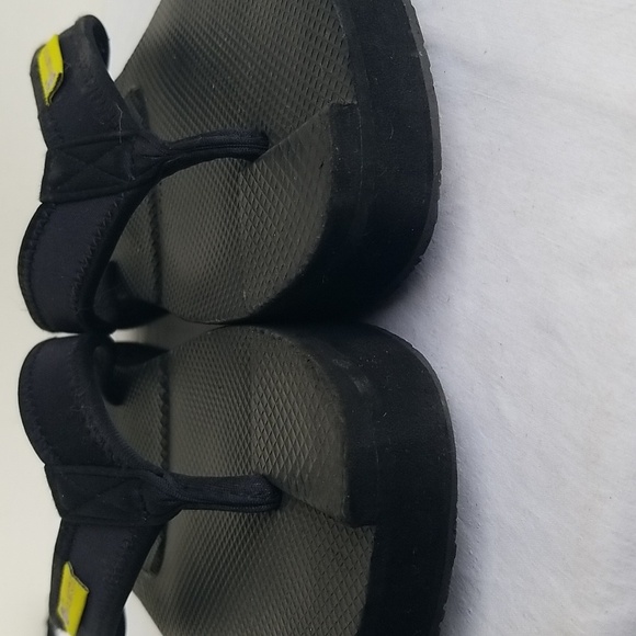 The healing Sole Black Flip Flops W10 M8.5 - Picture 5 of 7